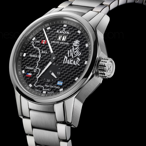 Edox Mens 64009 3 NIN2 Dakar Limited Edition Watch 